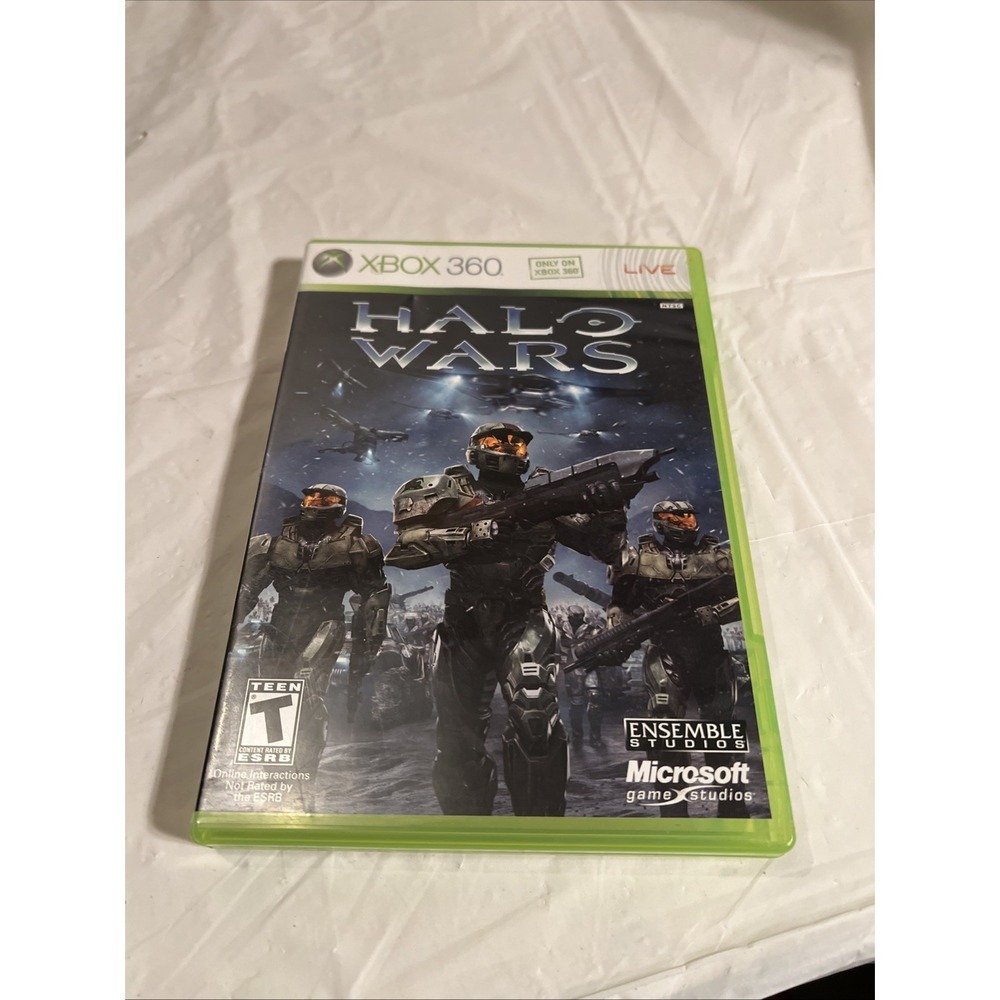 Halo Wars Ensemble Studios Xbox 360 2009 No Manual